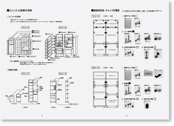 「生活収納家具」使用の手引き